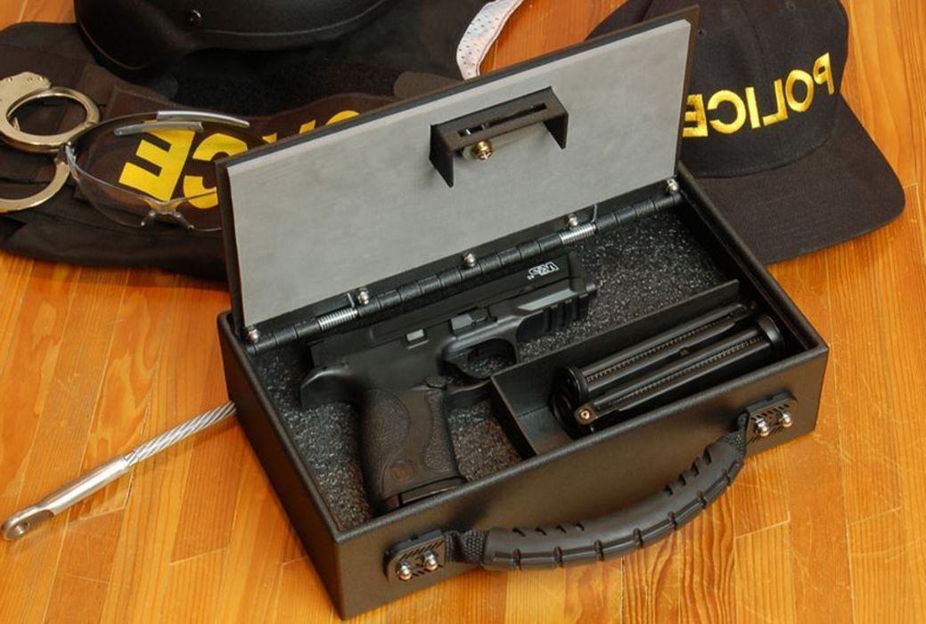 Under Car Seat Gun Safe