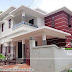 2145 square feet work finished modern house in Kerala