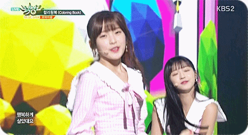오마이걸 뮤직뱅크 무대.gif | 인스티즈