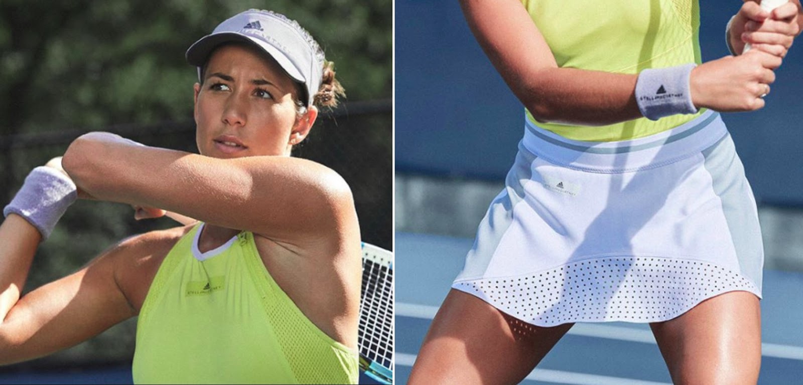 Murguruza beautiful outfit 2018 Australian Open