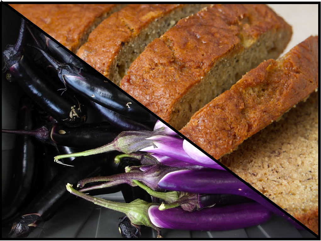 powered by veggies Eggplant bread