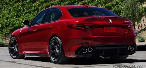 Alfa Romeo Giulia QV Rear