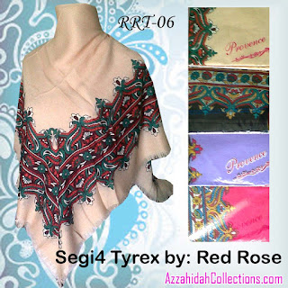 Jilbab Segi Empat Red Rose TieRack – www.azzahidahcollections.com