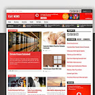 
Flat News Blogger Template Free Download
