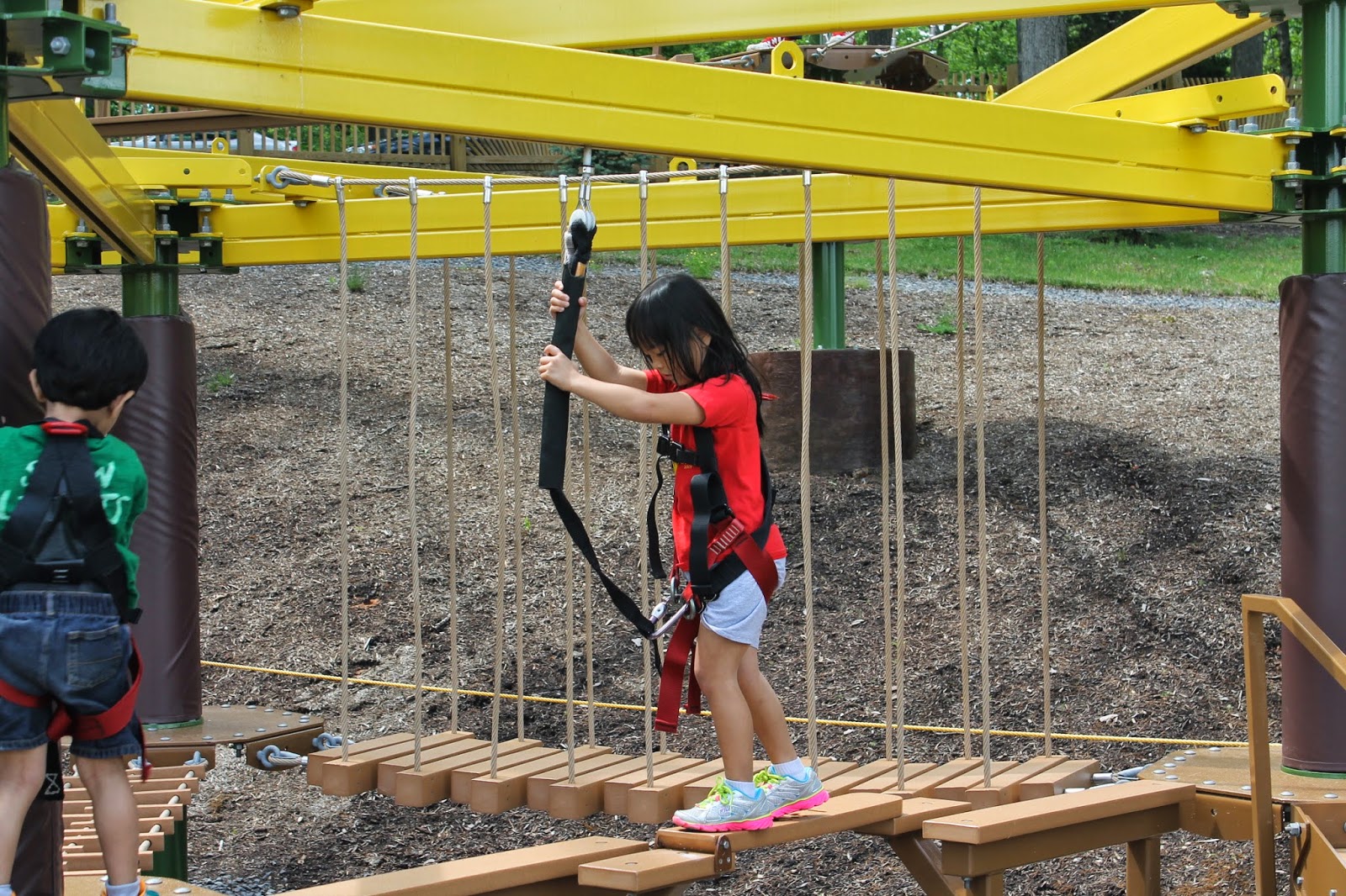 Luray Caverns Rope Course Wong's BLOG