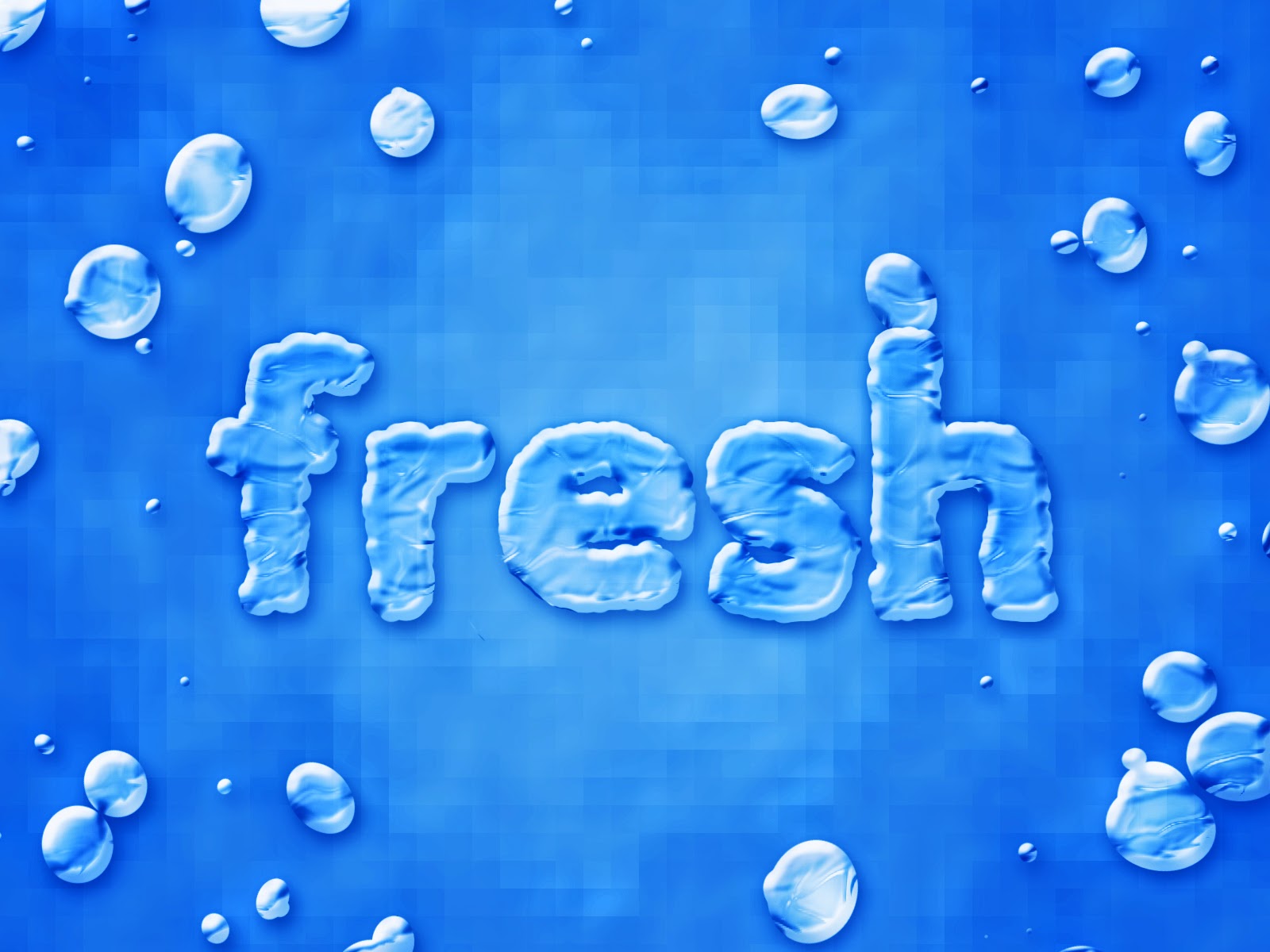 fresh water