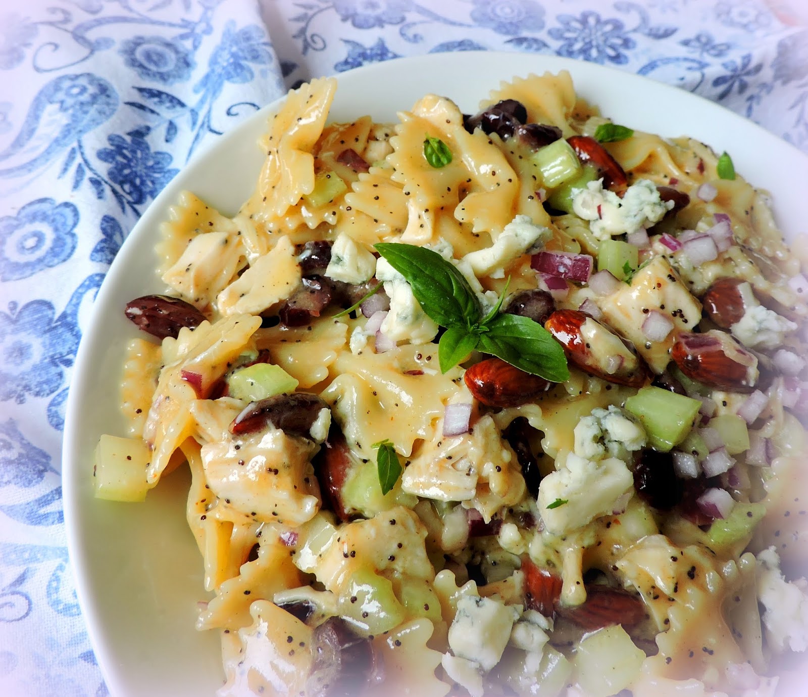 Turkey, Sour Cherry & Almond Pasta Salad The English Kitchen