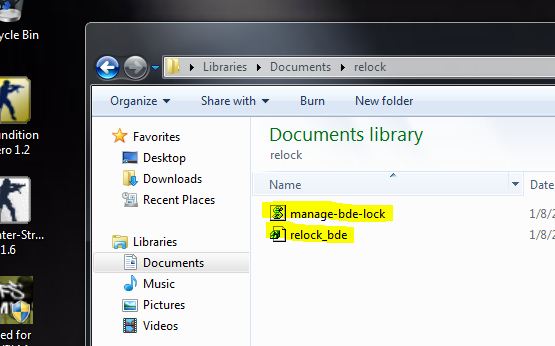 scorpiondivine: HOW TO RELOCK BITLOCKER ENCRYPTED DRIVE IN WINDOWS 7