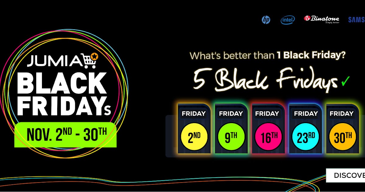 Jumia Black Friday 2018 Amazing Deals and Discounts What You Need To