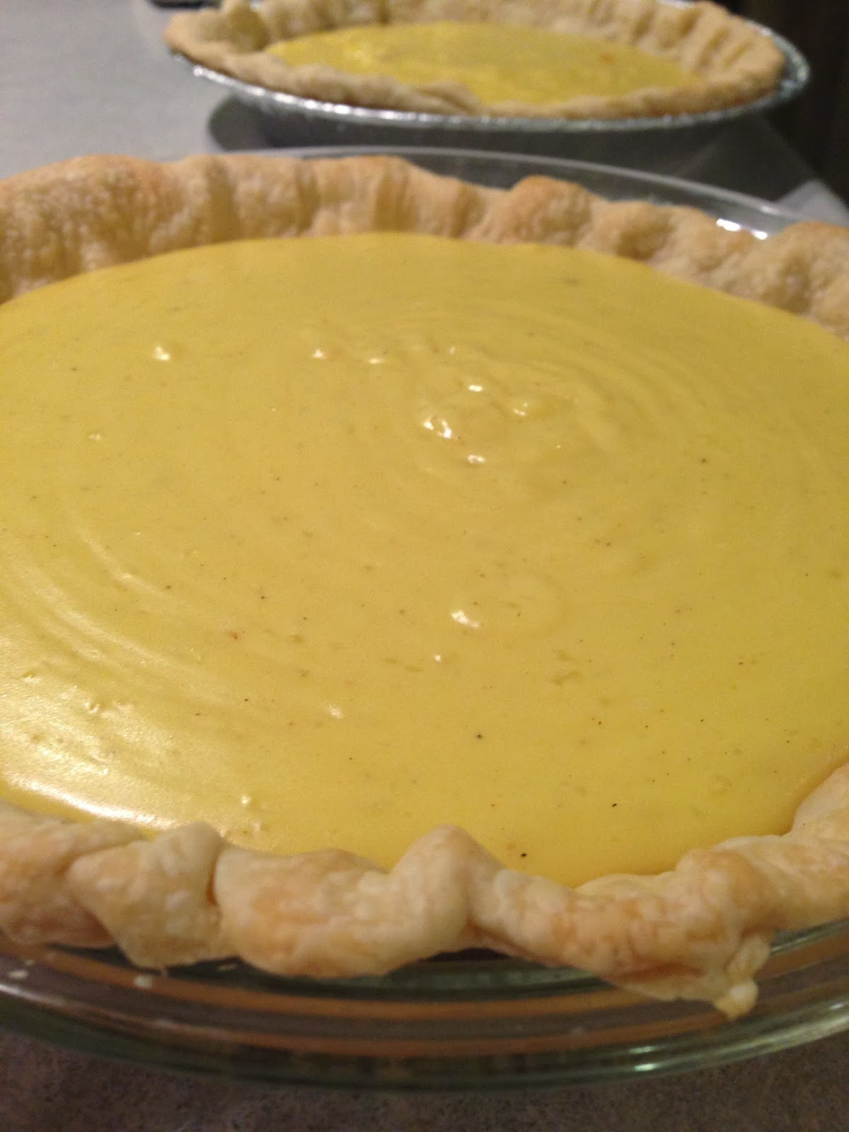A Pie Per Week! A Pie Per Week Eggnog Pie