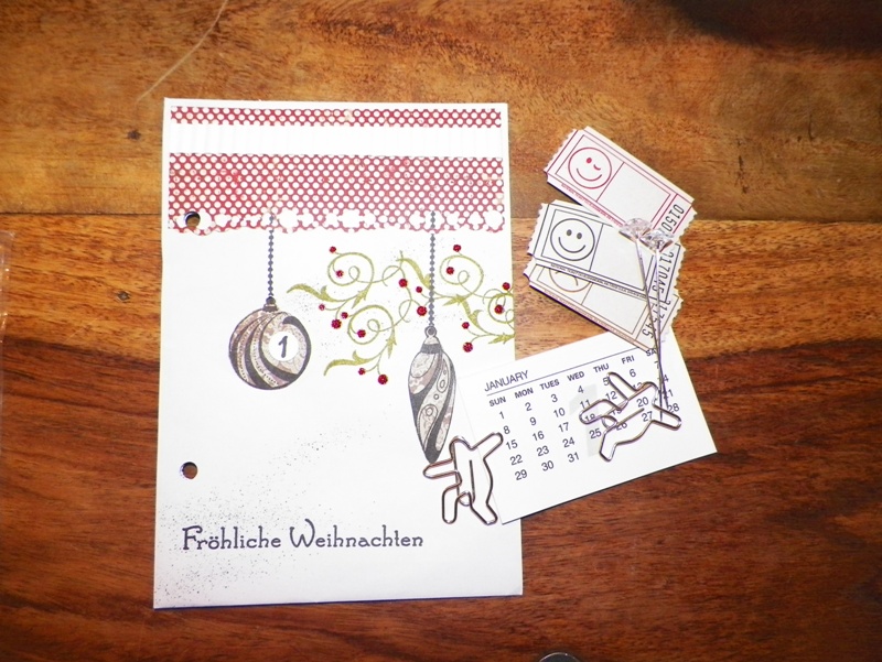 Flikis Bastelschuppen Erstes Türchen