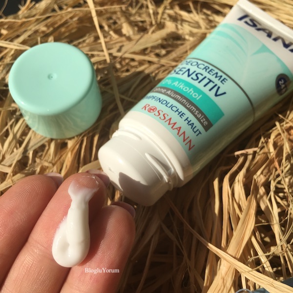 iSANA DEO CREME SENSiTiV KREM DEODORANTblogluYORUM Gökçe Bağtır