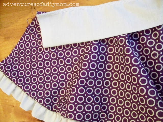 How to Make a Circle Wrap-Around Ruffle Skirt