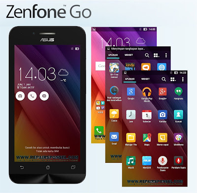 Cara Screenshot ASUS ZenFone Go Z00VD