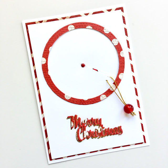 Christmas Cards by Angela Tombari using BoBunny Santa & Friends Stamp Set