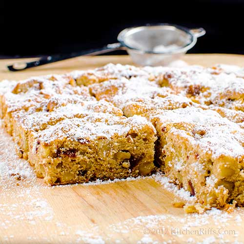 Kitchen Riffs DateWalnut Squares