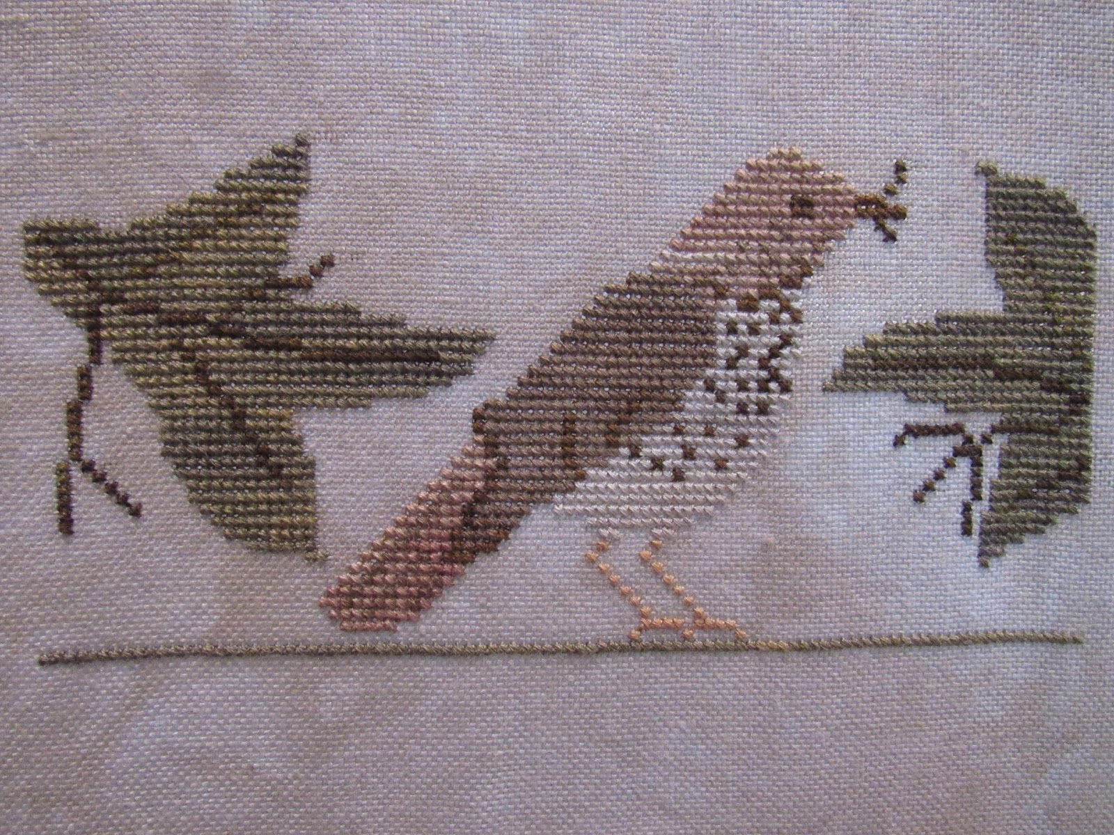 Cross Stitch Leaf Border Pattern Cross Stitch Patterns