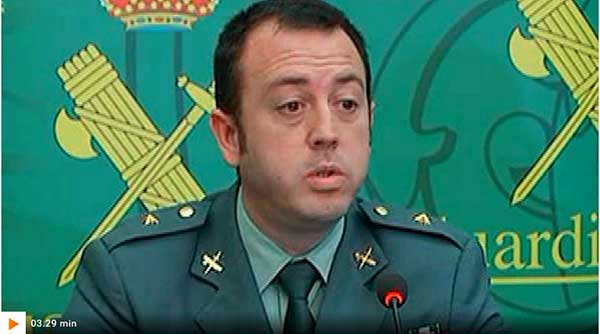 Vídeo operación Nemo, rueda prensa Guardia Civil Vídeo operación Nemo, rueda prensa Guardia Civil