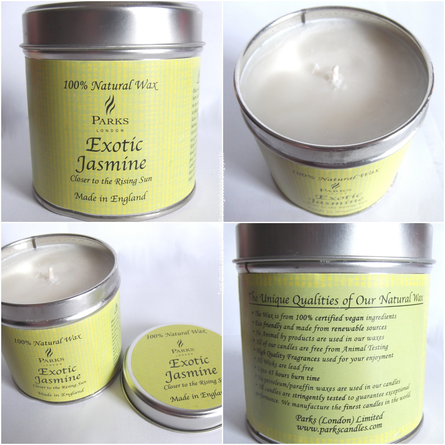 PARKS LONDON Candle Exotic Jasmine