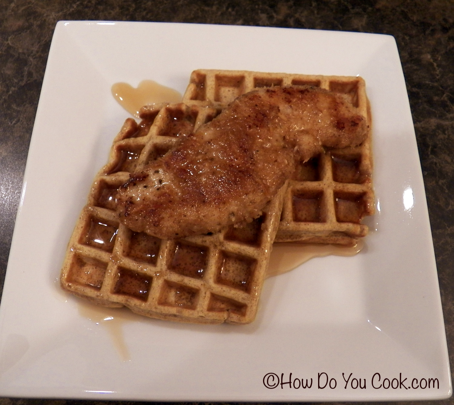 How Do You Baked Chicken Strips and Sweet Potato Waffles