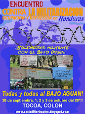 Encuentro contra la Militarización, Ocupación y Represión en Honduras, sept/oct 2011
