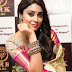 Shriya Saran Looks Super Hot in Saree At Kkancheepuram VRK Silks in Hyderabad