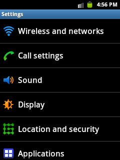 Samsung Galaxy Y 3G GPRS MMS Settings
