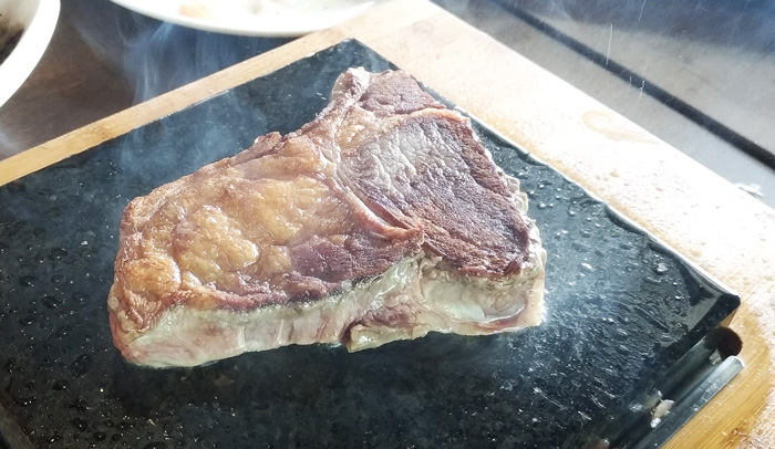 Stone-grilled Ribeye Steak at Union Market
