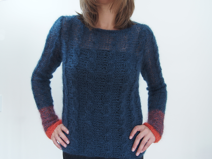 Silent by Kim Hargreaves, knit by Dayana Knits