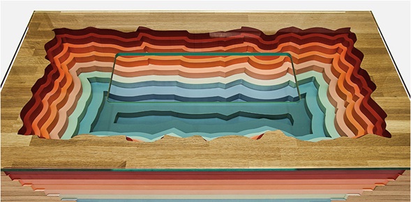 decora y disena: Chimeneas Modernas de Mesa