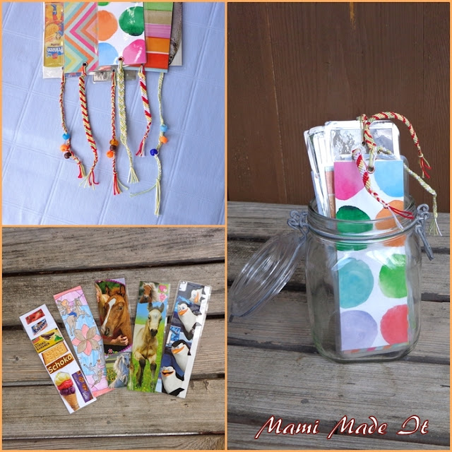 Recycling Project Bookmarks - Lesezeichen