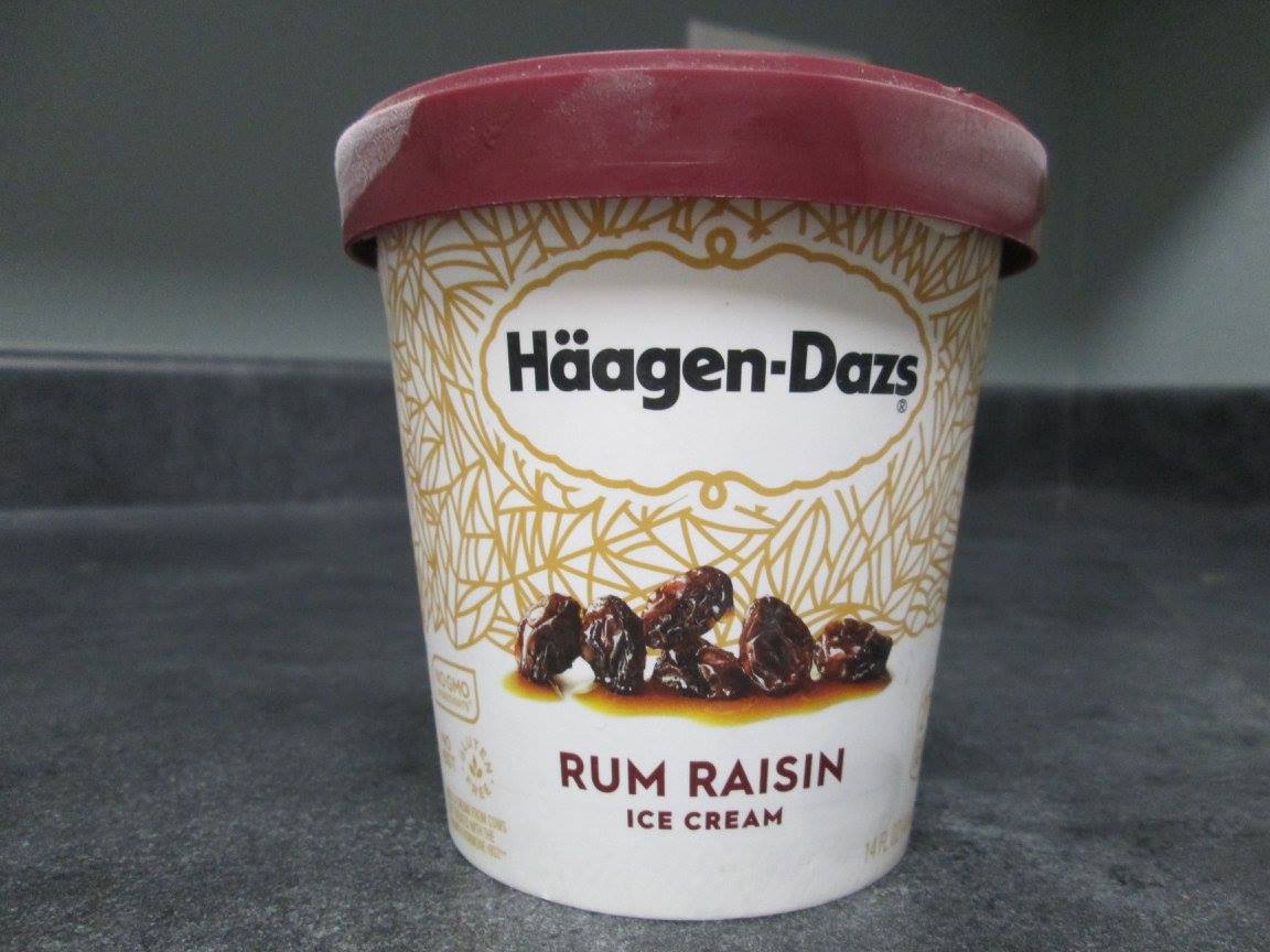 David's Ice Cream Reviews HäagenDazs Rum Raisin