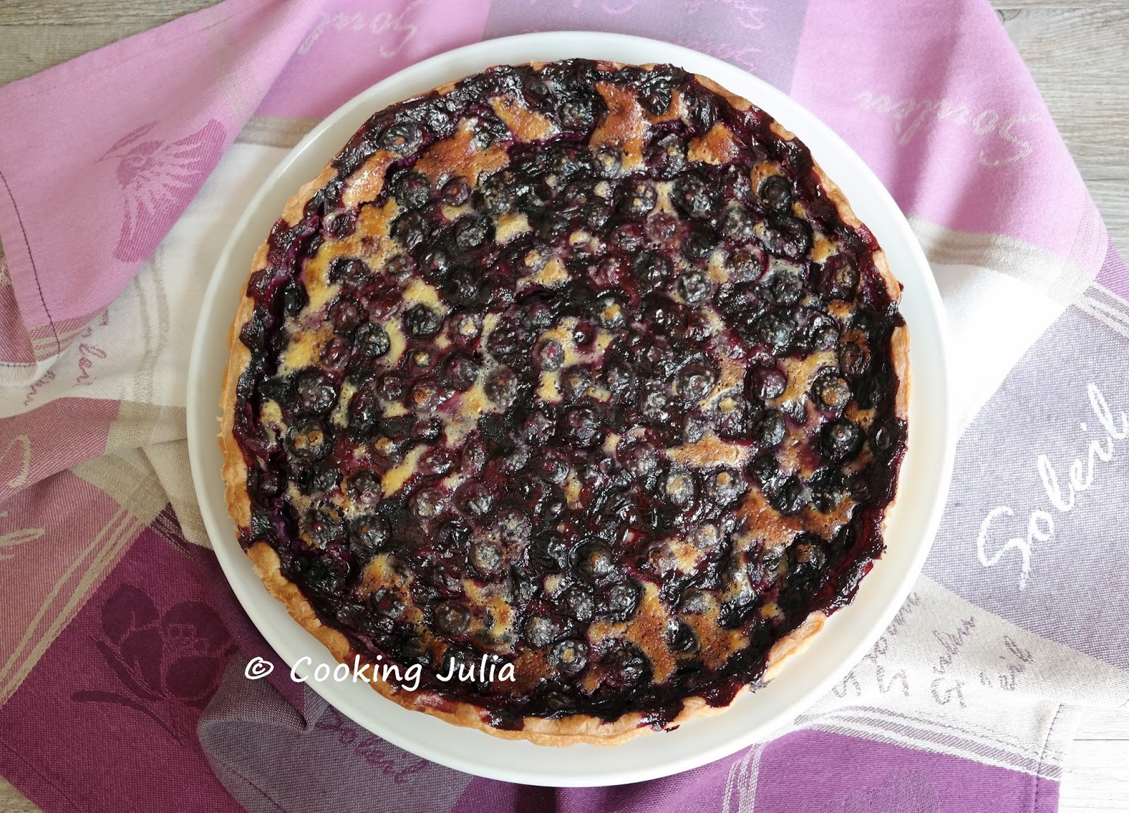 Tarte Aux Myrtilles Surgelées Pâte Feuilletée cookingjulia.blogspot.com