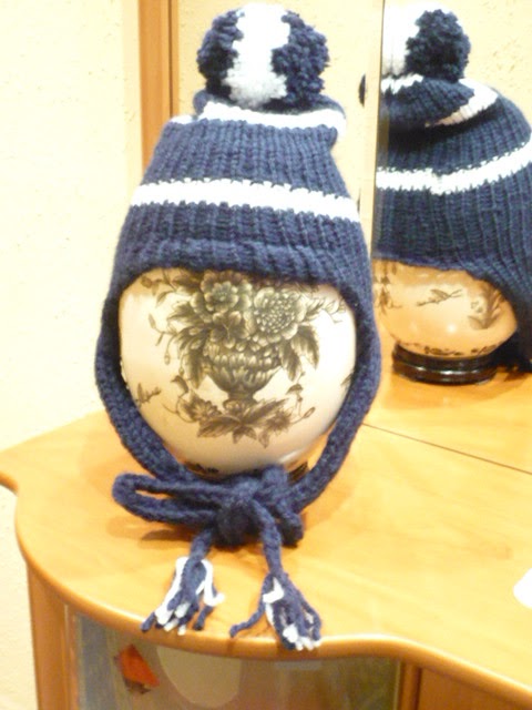 Como hacer gorros de lana, con telar circular