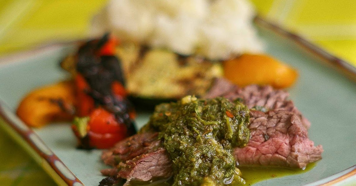 The Yum Yum Factor Argentinian Flank Steak with Chimichurri