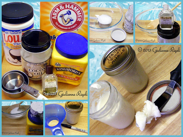 DIY Coconut and Tea Tree Oil Miracle Deodorant - Healing Ointment Instructions