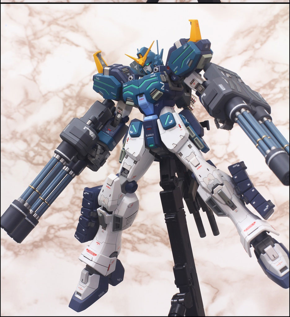 Custom Build: MG 1/100 Gundam Heavyarms Custom EW