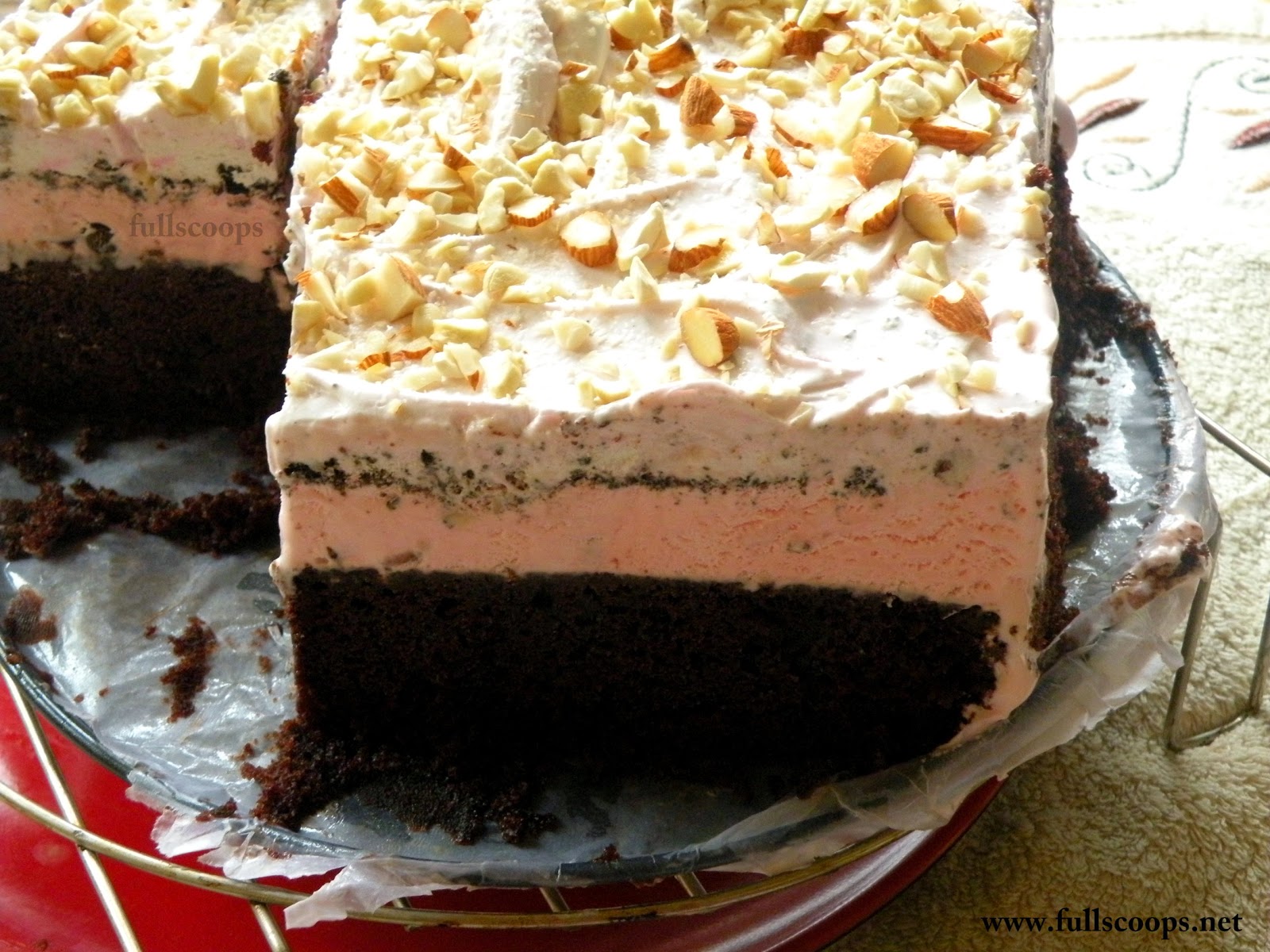 Ice Cream Cake Recipe Full Scoops A food blog with easy,simple