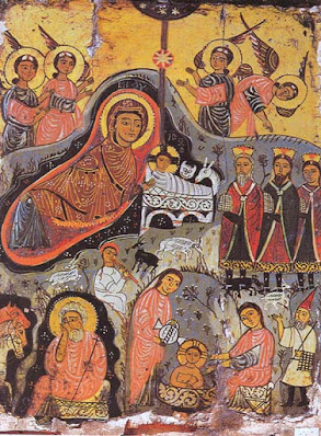 Εγκαυστική εικόνα από τη Μονή Αγίας Αικατερίνης Σινά 7ος αι. μ.Χ.