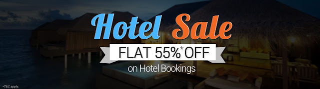 [Promocode] Flat 55% off on Domestic Hotels Booking via Goibibo valid till 25th June 2015