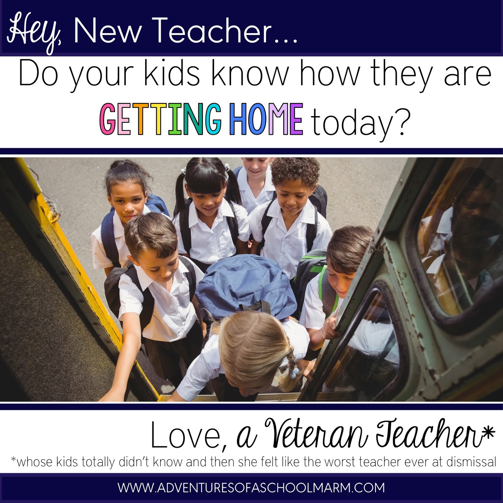 This post shares solutions to problems I wasn't expecting my first day as a new teacher. Learn from my mistakes so you can have a successful first day teaching! // Adventures of a Schoolmarm