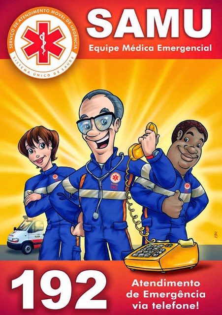 Resultado de imagem para em caso de parada cardiaca chame o samu