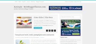 Azsimple Blogger Template is a Magasin Style Free Blogger Template