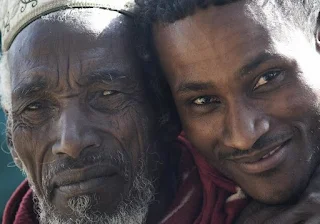 Ethiopia father and son