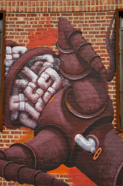 New Street Art Mural By Italian Artist ZED1 In Brooklyn, New York City. 9
