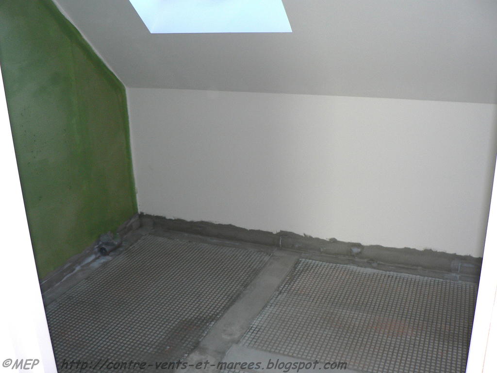 contre vents et marées Etanchéité de la salle de bain