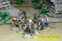 Star Wars Legion rebel troops painted