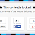 How to Add Social contain locker for Blogger