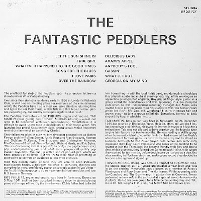 The Peddlers - The Fantastic Peddlers (1968 UK)