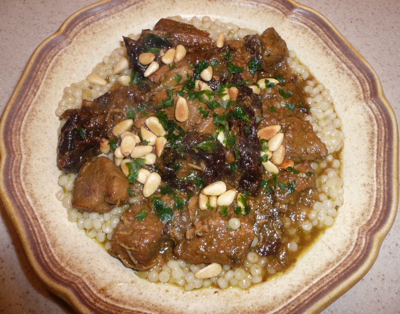 KITCHEN EXCURSIONS Moroccan Lamb Tagine (Lamb Stew with Prunes)